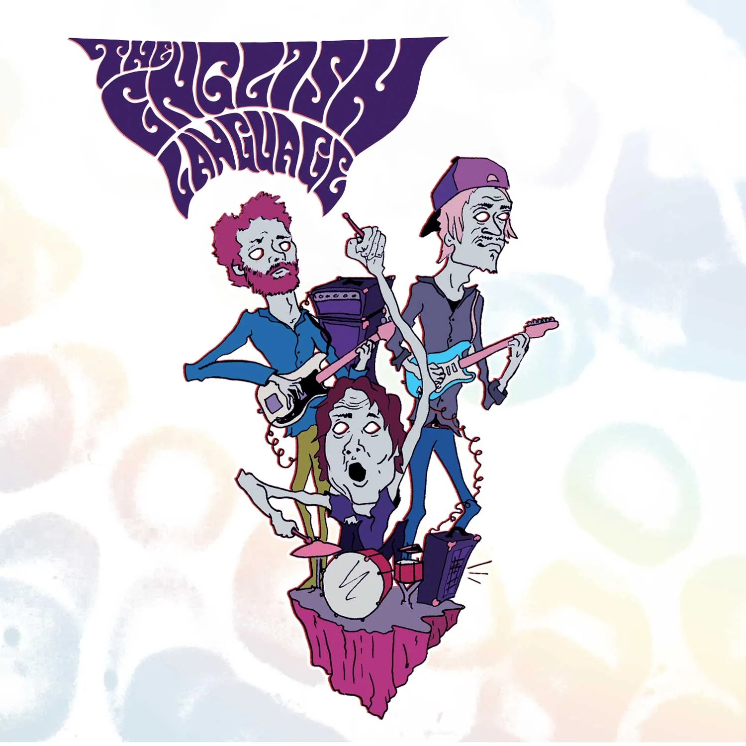 Official album cover art for the release THIS IS SCIENCE / ROCK & ROLL by THE ENGLISH LANGUAGE