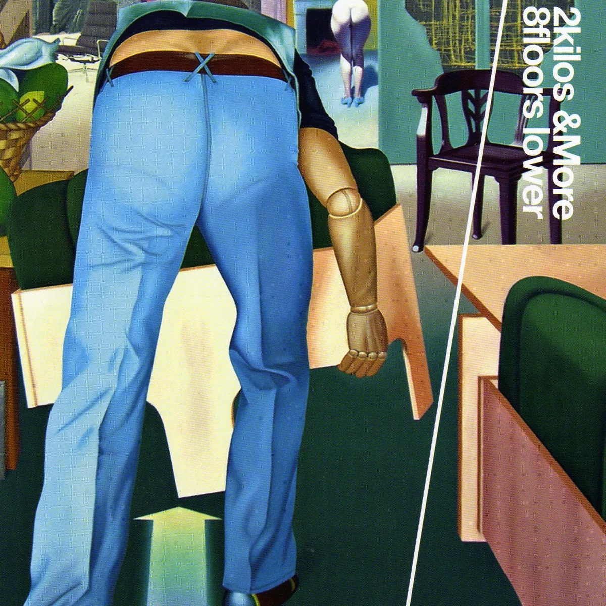 Official album cover art for the release 8floors lower (album 2007) by 2kilos &More