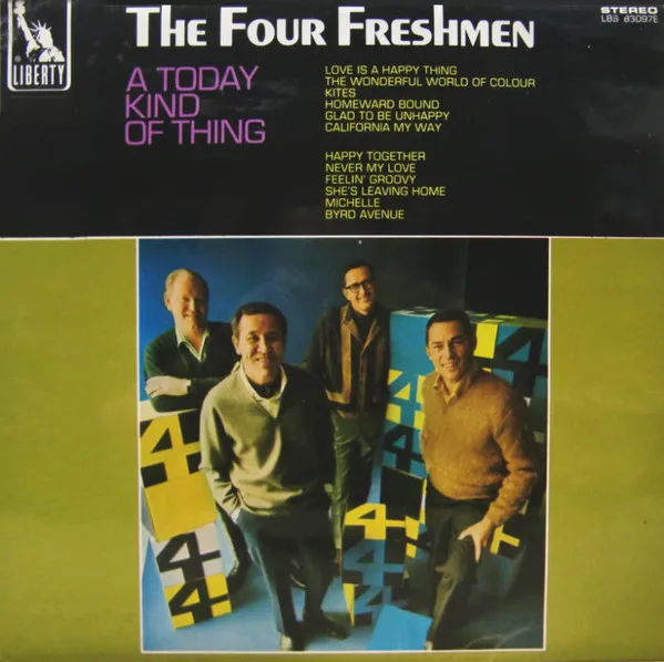She's Leaving Home song track artwork featured on the album A Today Kind Of Thing by The Four Freshmen