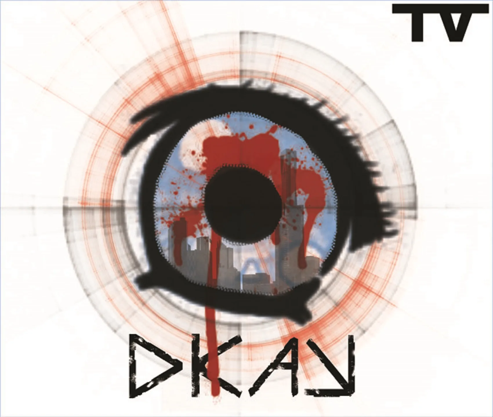 Official album cover art for the release DKAY by Tragic Visions