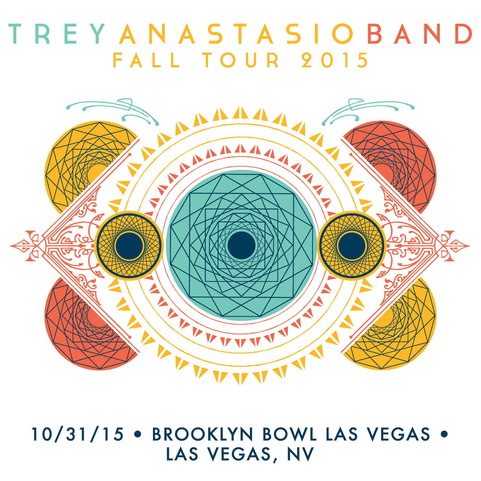 Official album cover artwork for 2015-10-31: Brooklyn Bowl, Las Vegas, NV, USA by Trey Anastasio Band