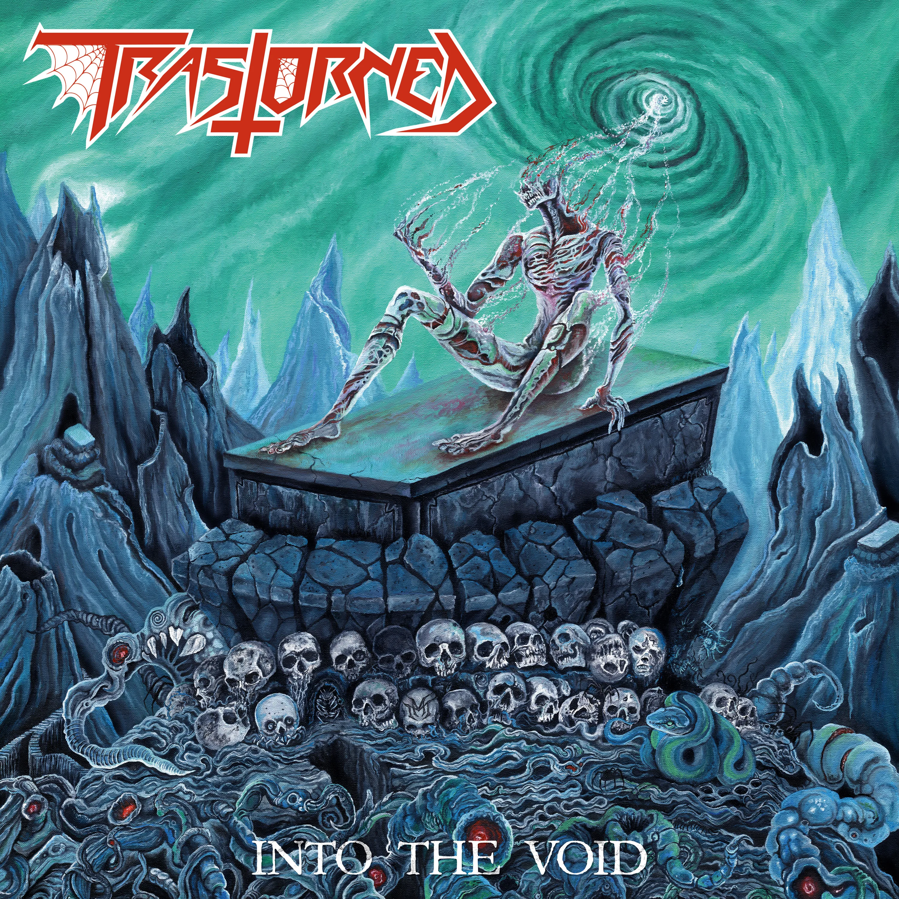 Official album cover art for the release Into the Void by Trastorned