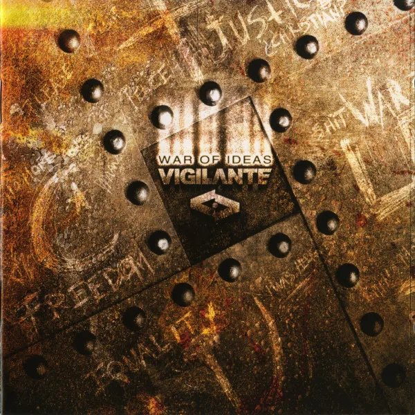 Official album cover art for the release War of Ideas by Vigilante