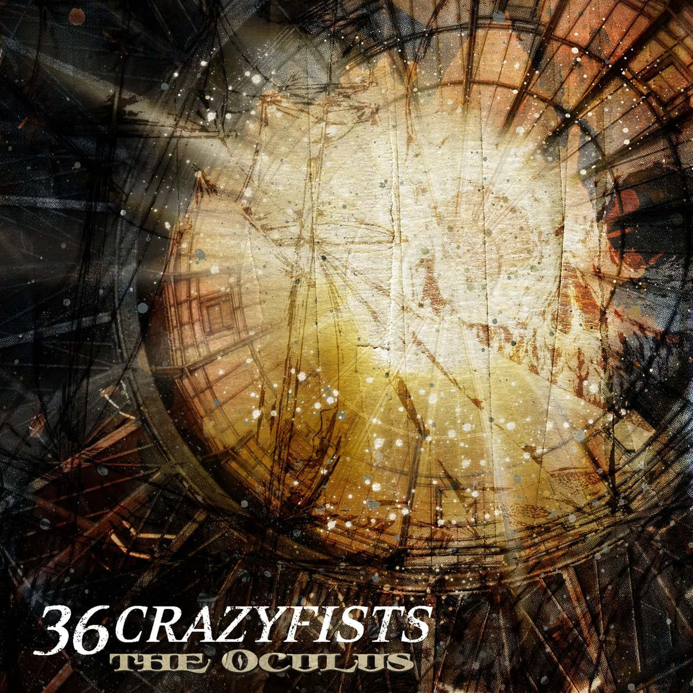 Official album cover art for the release The Oculus EP by 36 Crazyfists