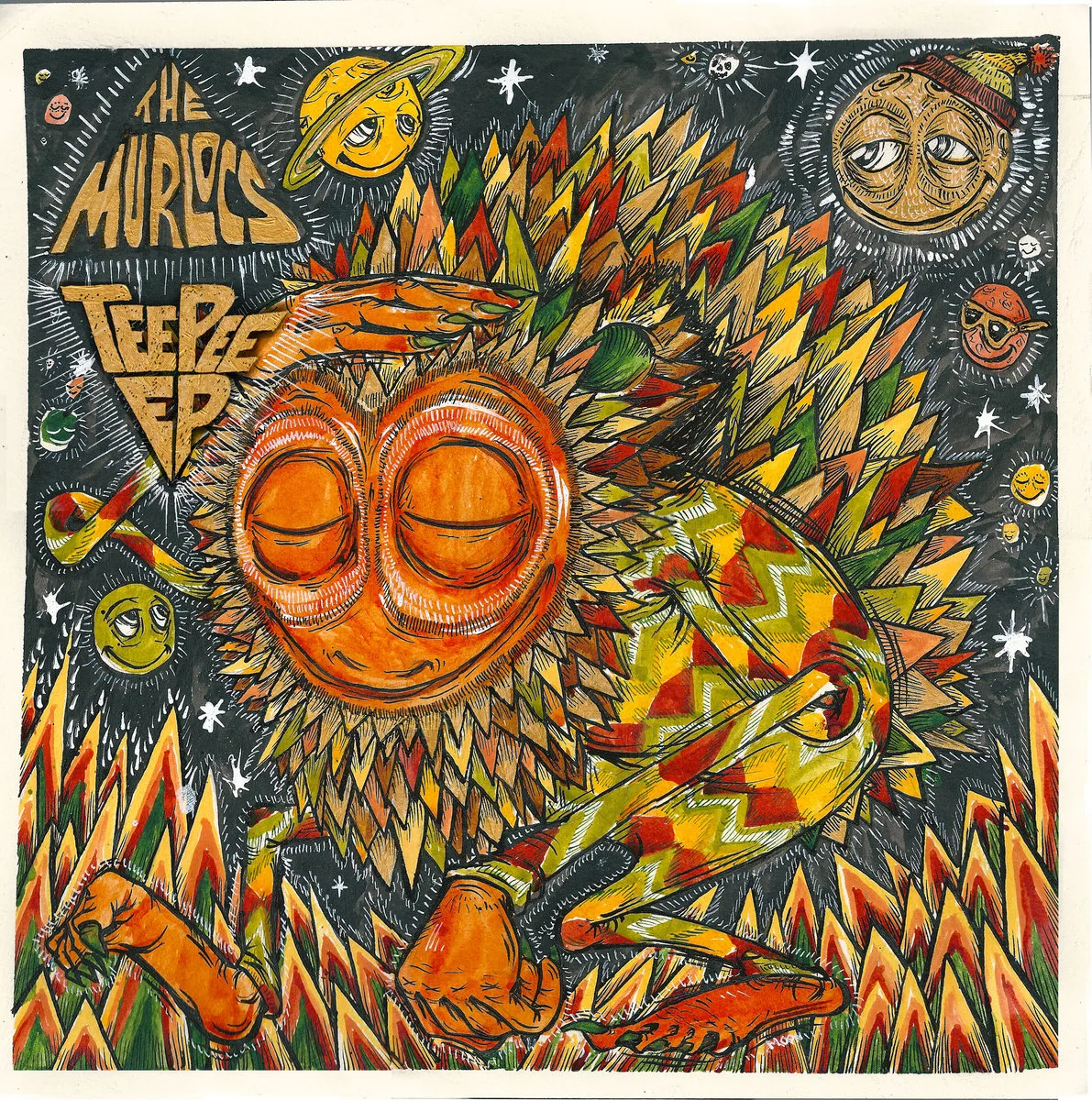 Official album cover art for the release Tee Pee by The Murlocs