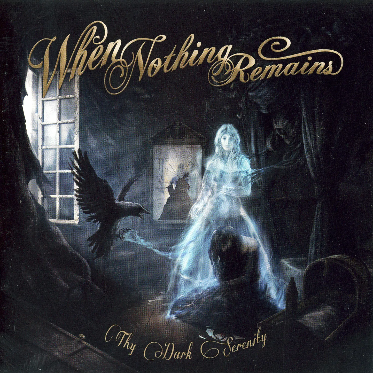 Official album cover art for the release Thy Dark Serenity by When Nothing Remains