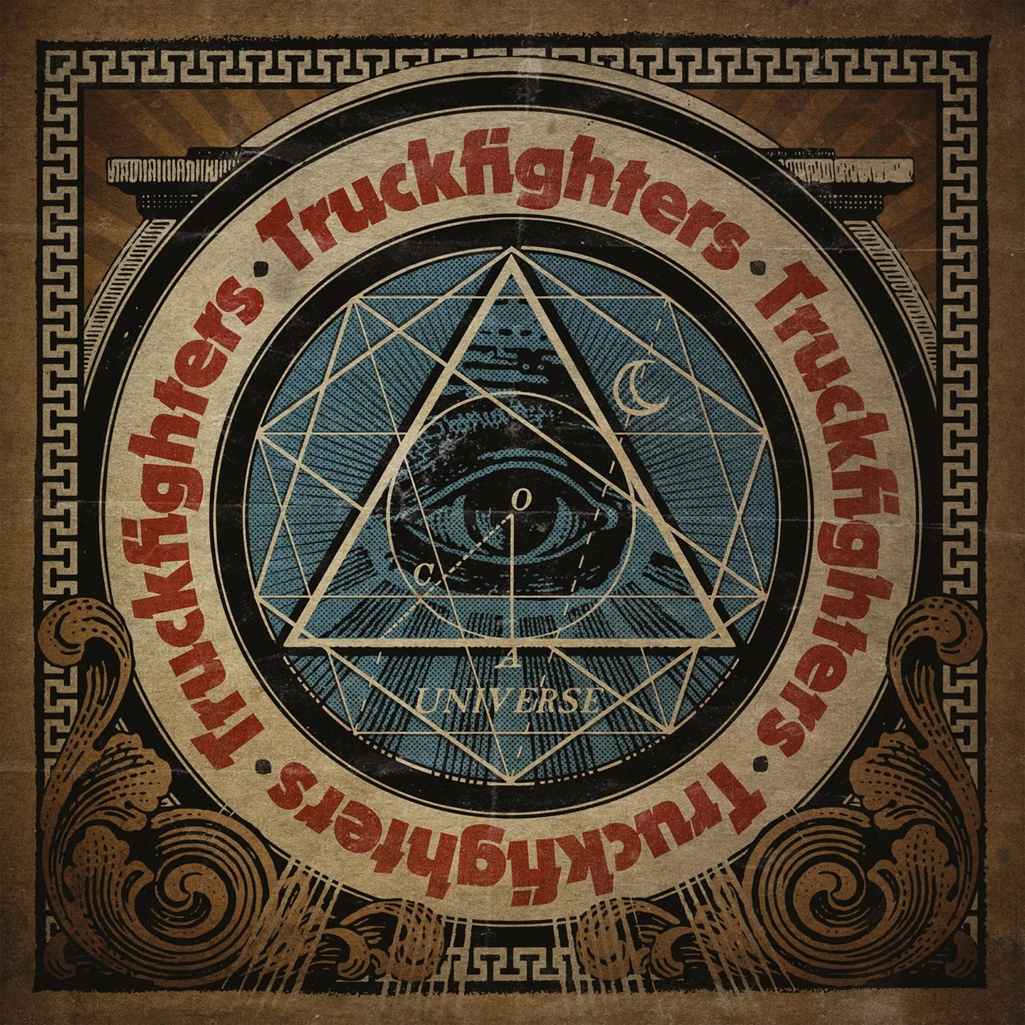Official album cover art for the release Universe by Truckfighters