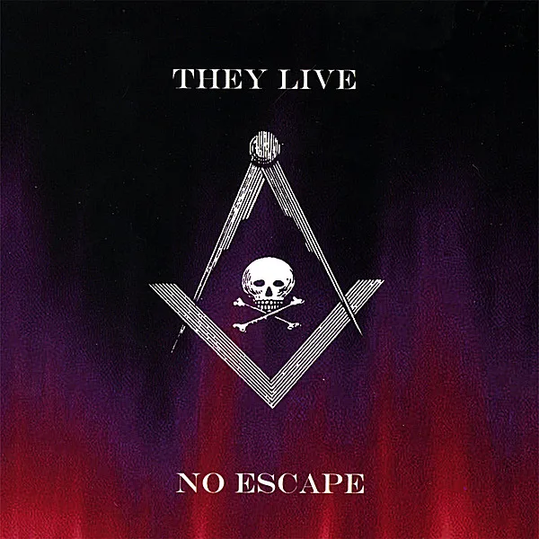 Official album cover art for the release No Escape by They Live