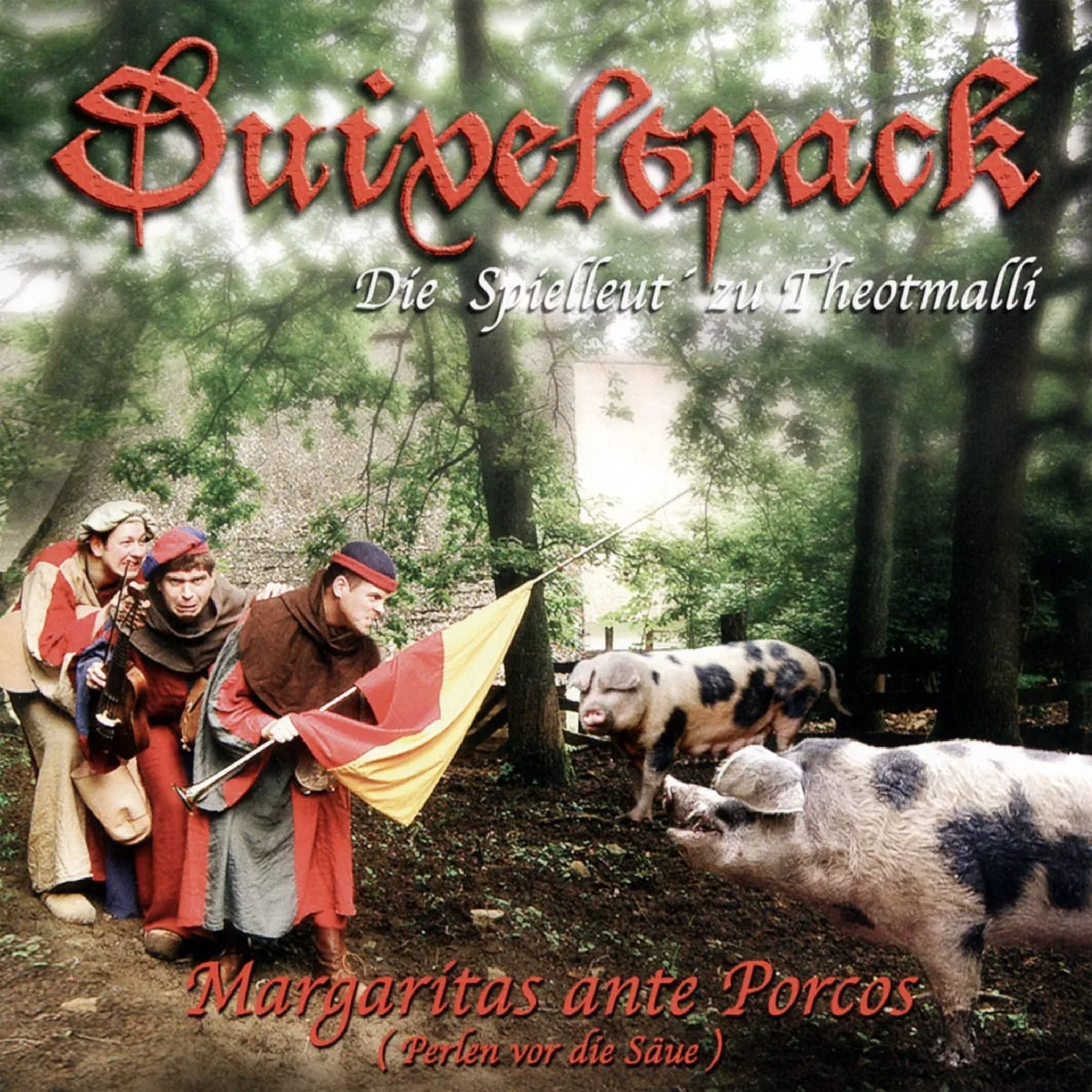 Official album cover art for the release Margaritas Ante Porcos by Duivelspack