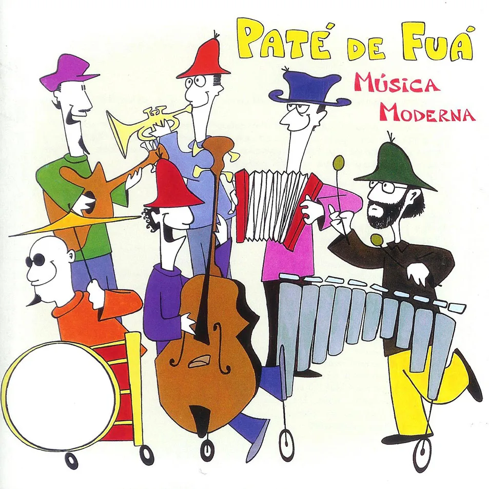 Official album cover art for the release Música moderna by Paté de Fuá