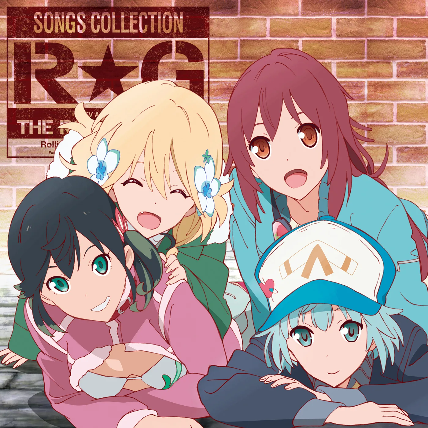 Official album cover art for the release TVアニメ「ローリング☆ガールズ」ソング集 by THE ROLLING GIRLS