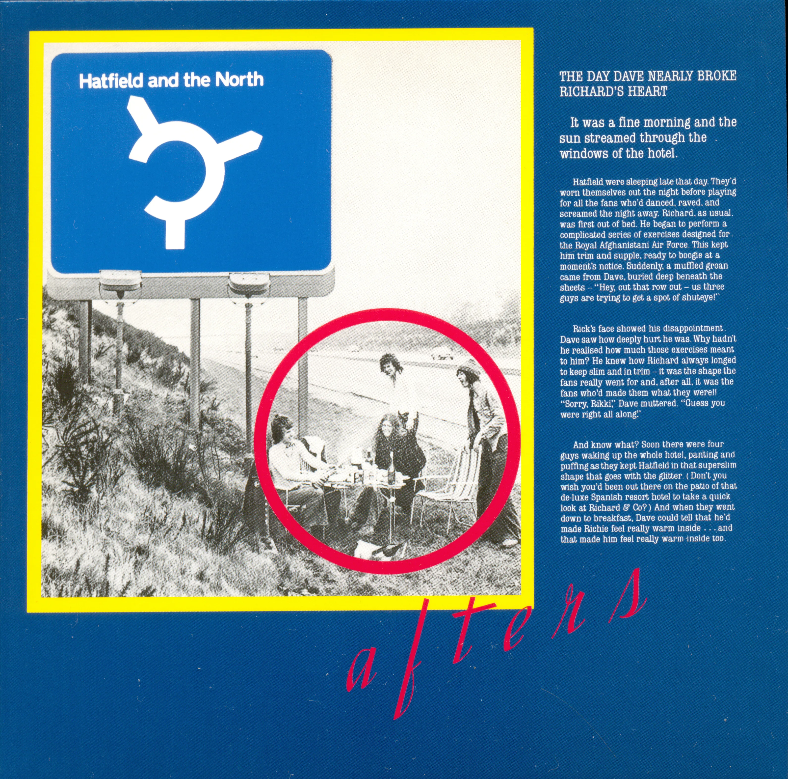 Official album cover art for the release Afters by Hatfield and the North