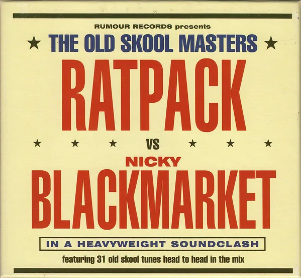 Official album cover art for the release The Old Skool Masters: In a Heavyweight Soundclash by Ratpack