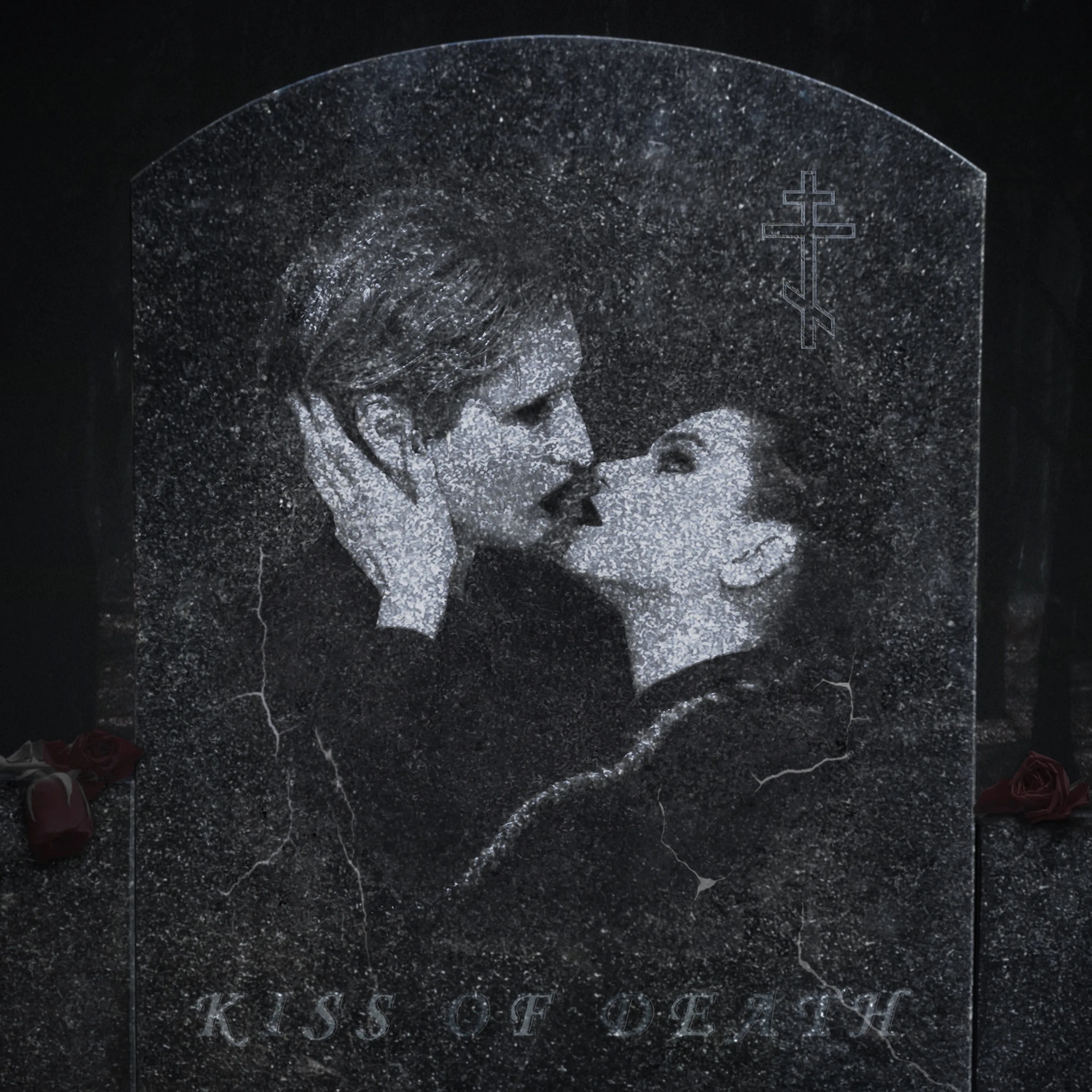 Official album cover art for the release KISS OF DEATH by IC3PEAK