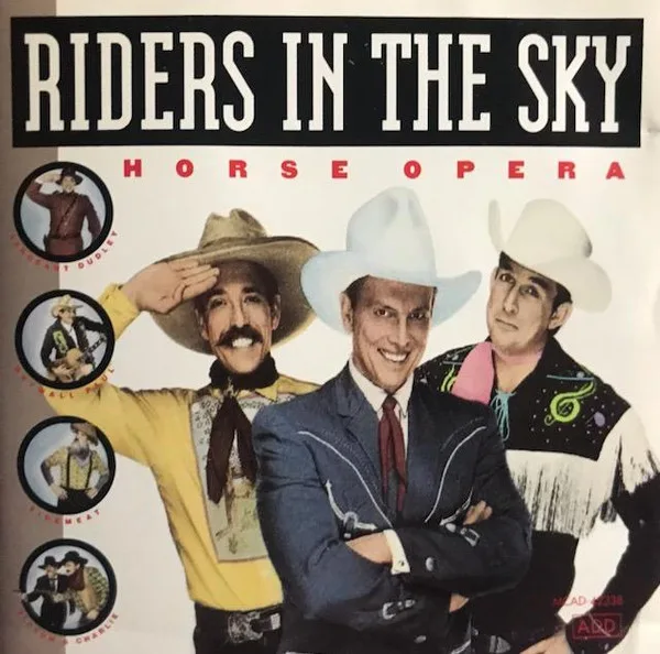 Official album cover art for the release Horse Opera by Riders in the Sky