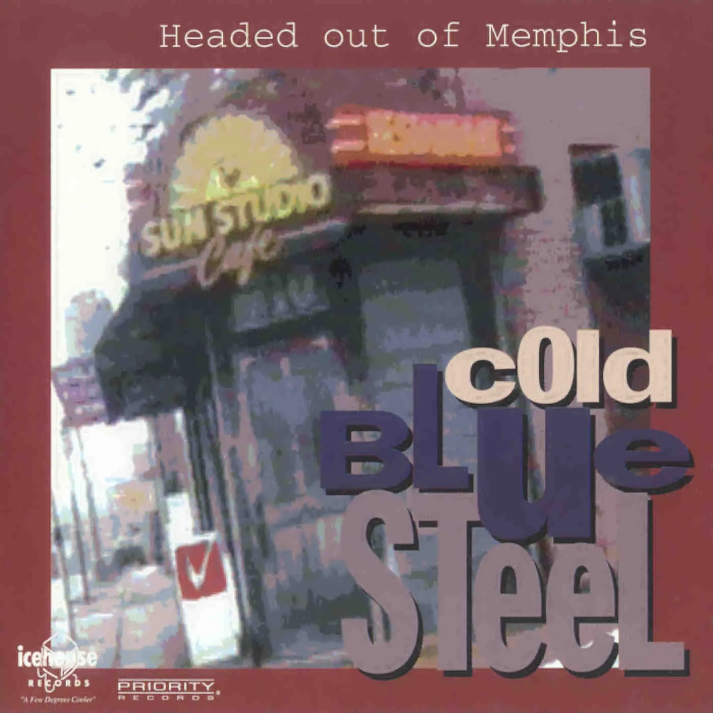 Official album cover art for the release Headed Out of Memphis by Cold Blue Steel