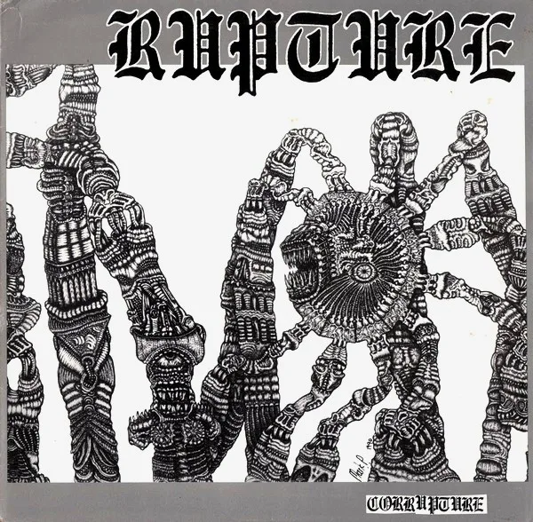 Official album cover art for the release Corrupture by Rupture