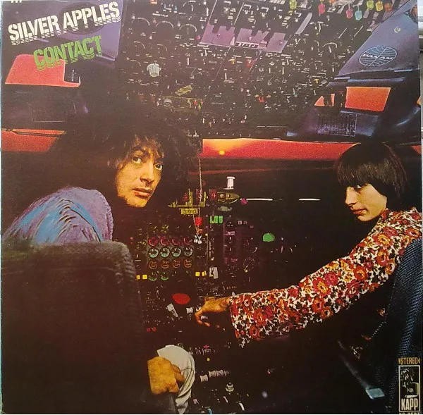 Water song track artwork featured on the album Contact by Silver Apples
