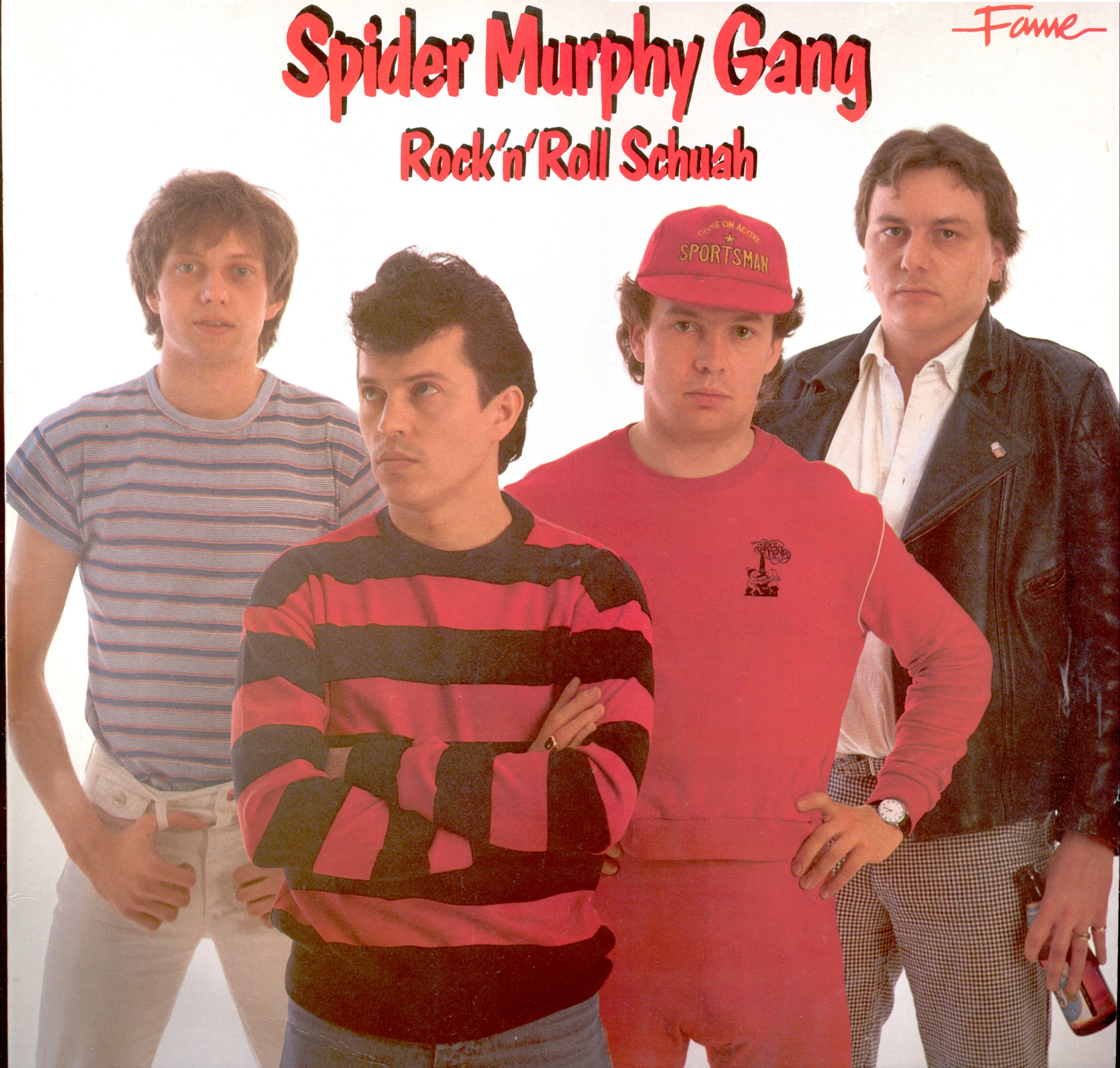 Official album cover art for the release Rock ’n’ Roll Schuah by Spider Murphy Gang