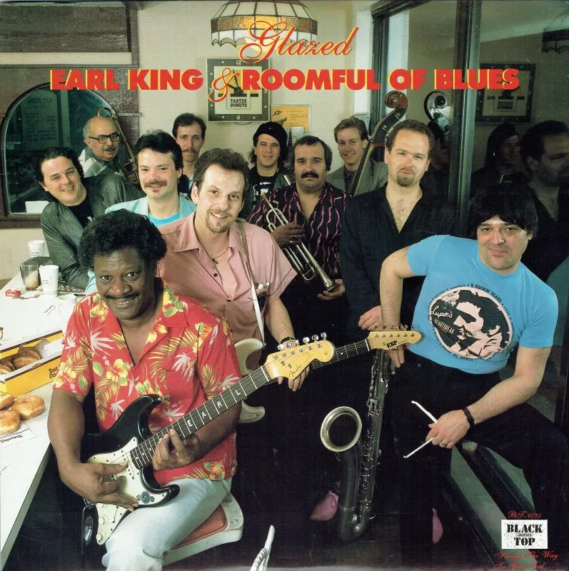 Official album cover art for the release Glazed by Roomful of Blues