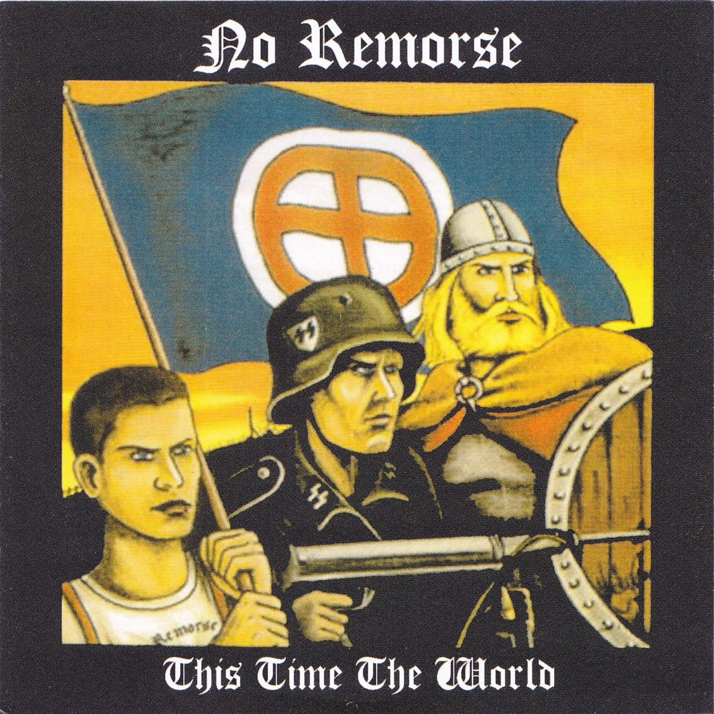 Official album cover art for the release This Time the World by No Remorse