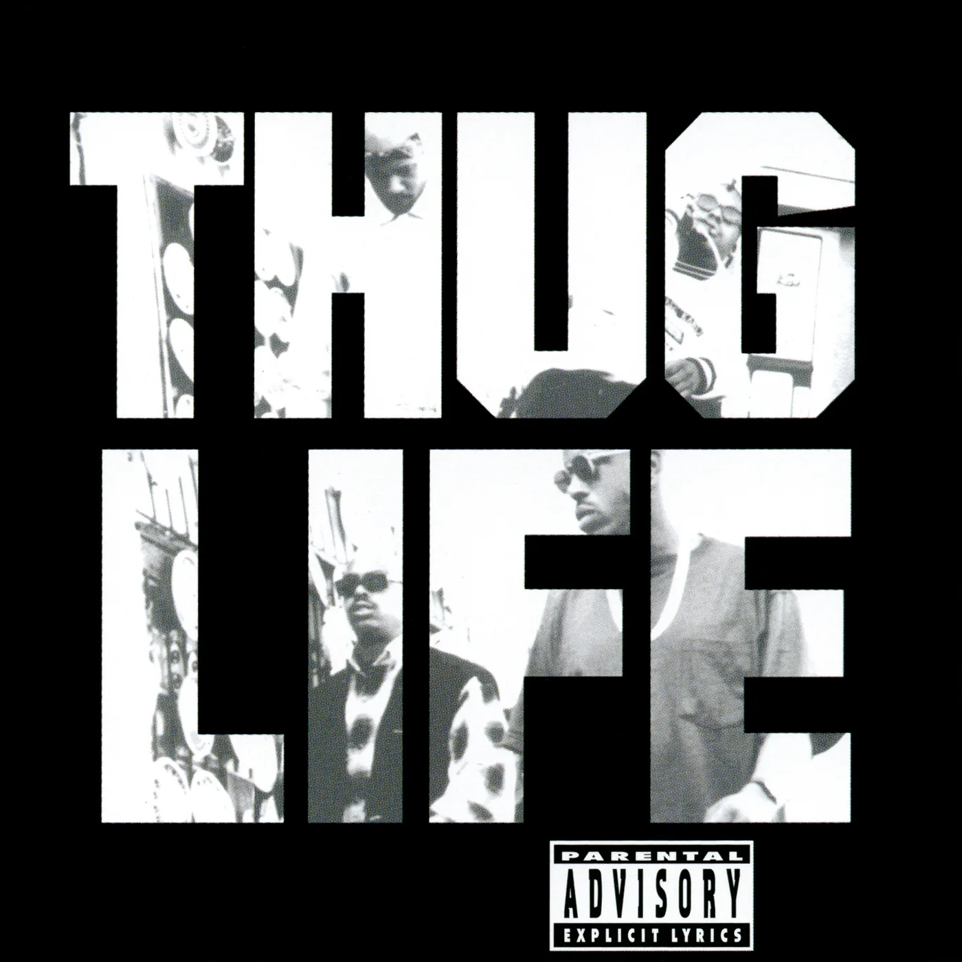 Official album cover art for the release Thug Life, Volume I by Thug Life