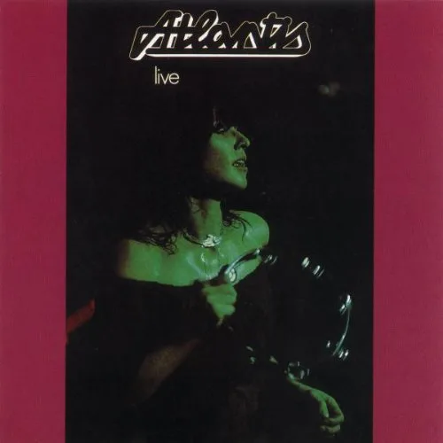 Official album cover art for the release Live by Atlantis