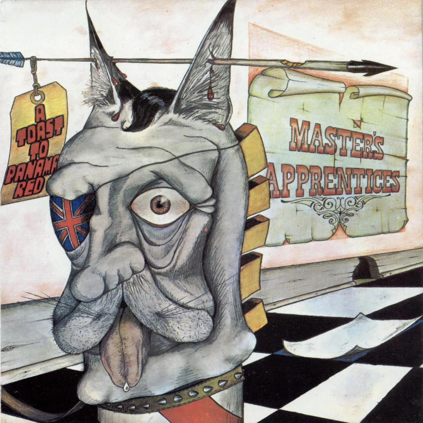 Thyme to Rhyme song track artwork featured on the album A Toast to Panama Red by The Masters Apprentices