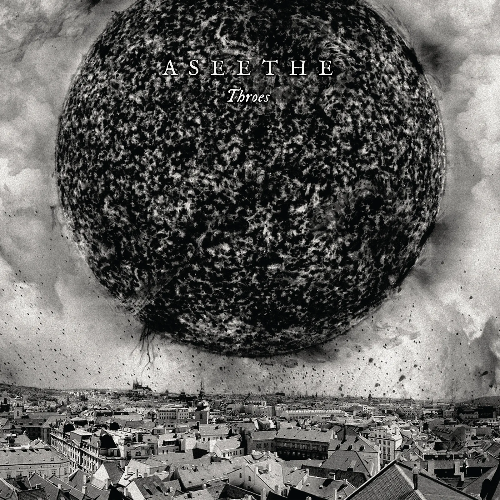Official album cover art for the release Throes by Aseethe