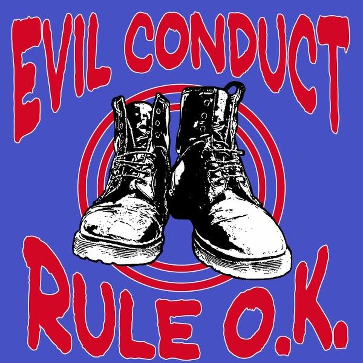 Official album cover art for the release Rule O.K. by Evil Conduct