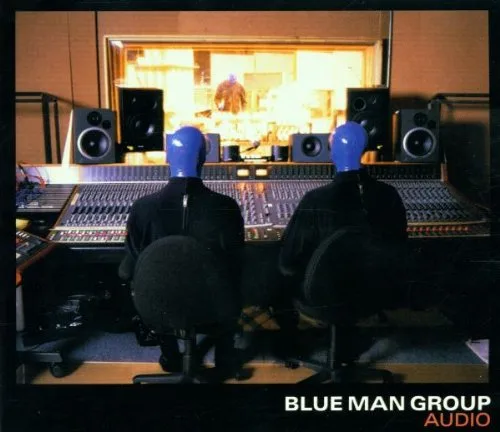 Official album cover art for the release Audio by Blue Man Group