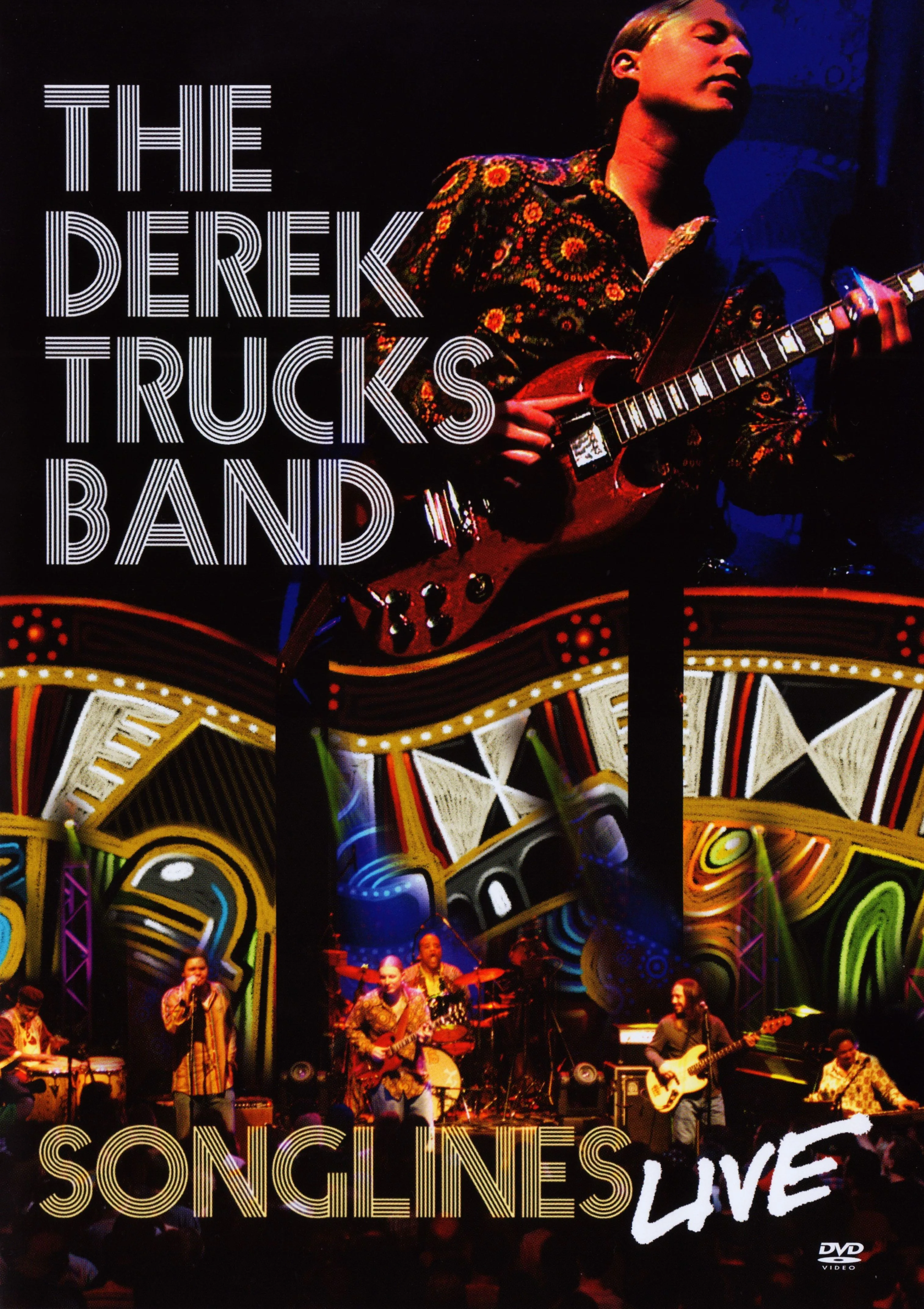 Official album cover art for the release Songlines Live by The Derek Trucks Band