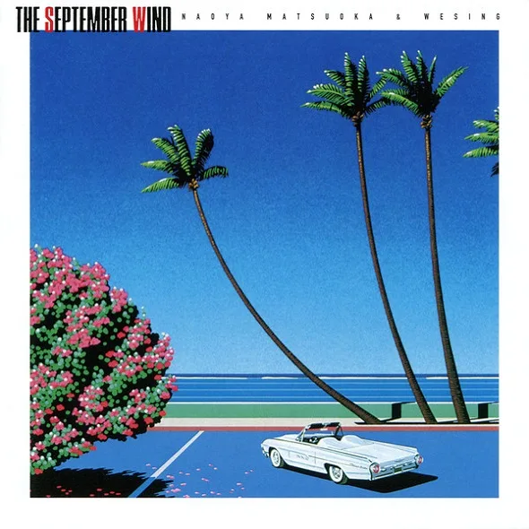 Official album cover art for the release THE SEPTEMBER WIND by Wesing