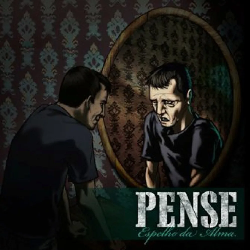 Official album cover art for the release Espelho da Alma by Pense