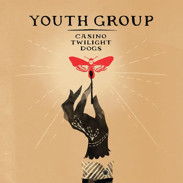 Official album cover art for the release Casino Twilight Dogs by Youth Group