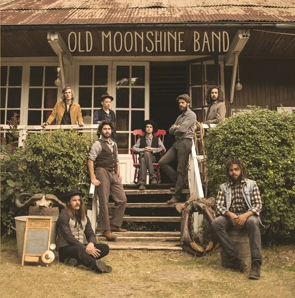 Official album cover art for the release Old Moonshine Band by Old Moonshine Band