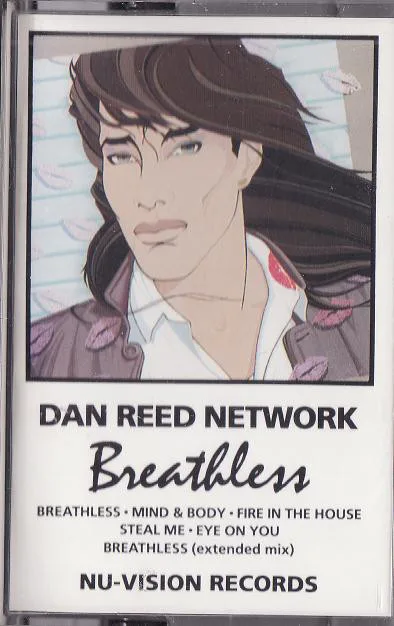 Official album cover art for the release Breathless by Dan Reed Network