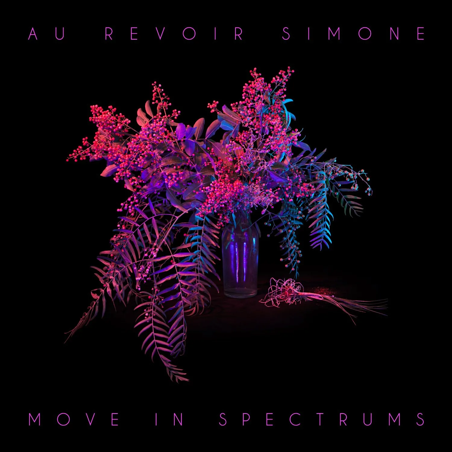 Official album cover art for the release Move in Spectrums by Au Revoir Simone