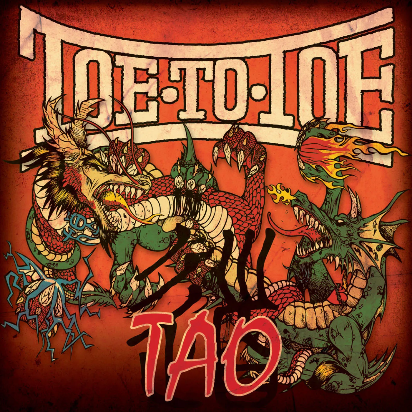 Official album cover art for the release Tao by Toe to Toe