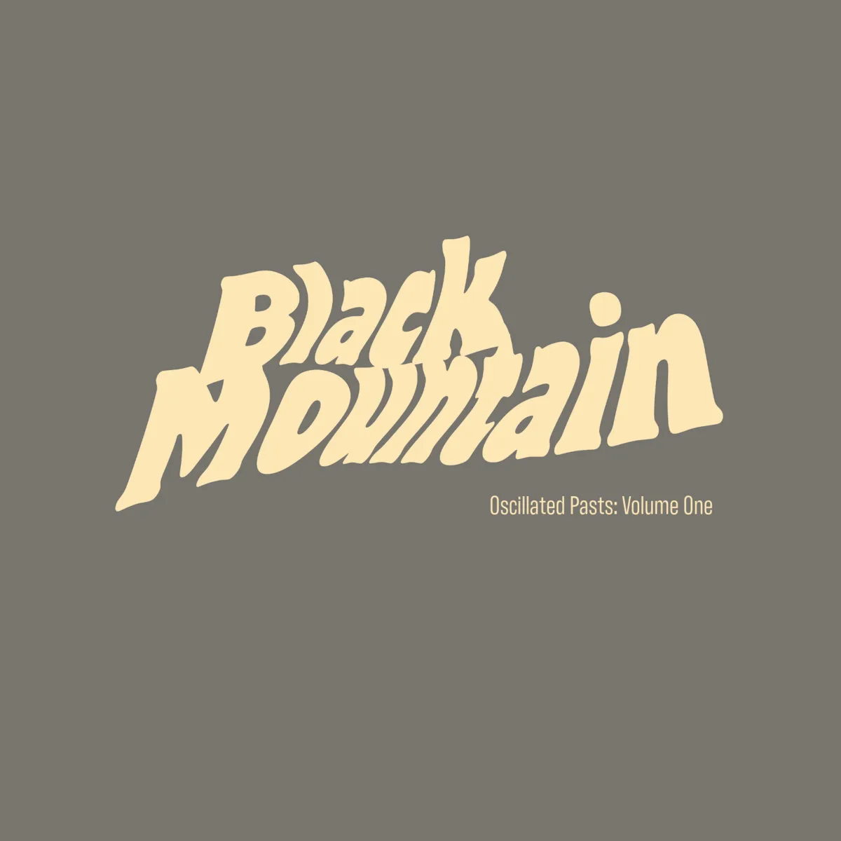 Official album cover art for the release Oscillated Pasts: Volume One by Black Mountain