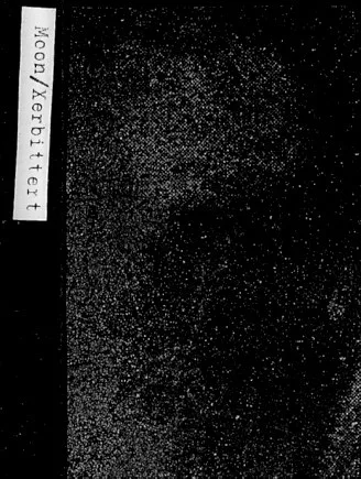 Official album cover art for the release Moon / Xerbittert by Moon