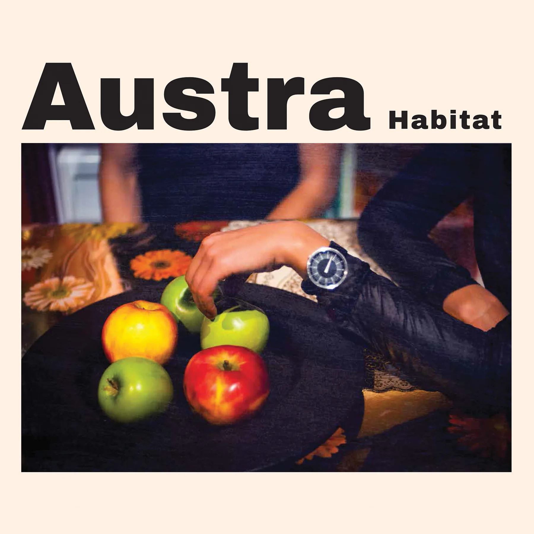 Official album cover art for the release Habitat by Austra
