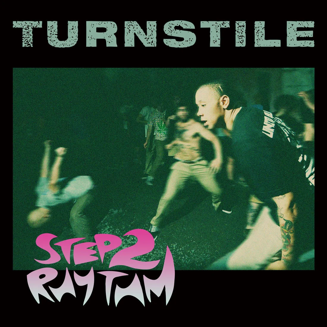 Official album cover art for the release Step 2 Rhythm by Turnstile