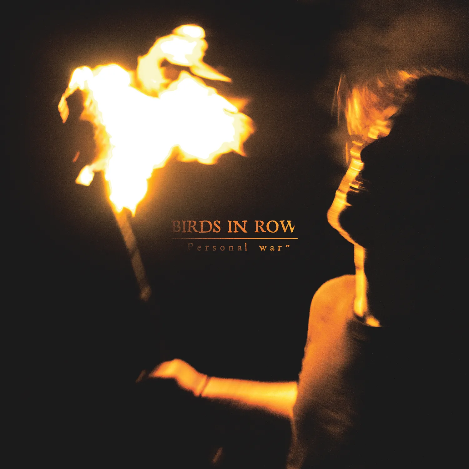 Official album cover art for the release Personal War by Birds in Row
