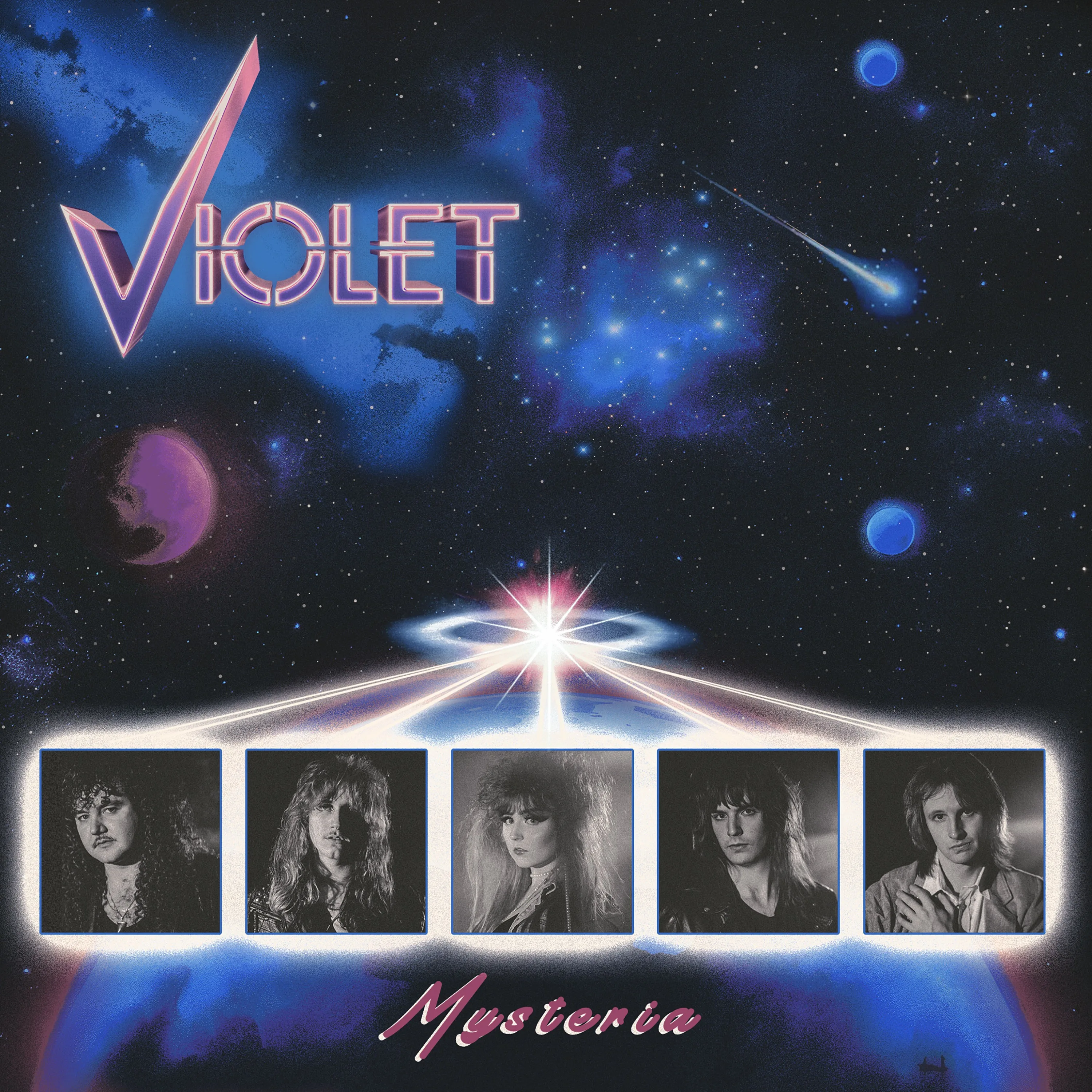 Official album cover art for the release Mysteria by Violet