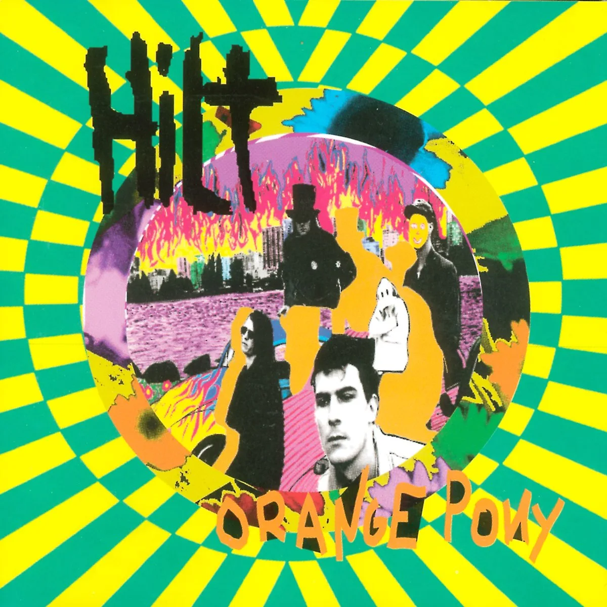 Official album cover art for the release Orange Pony by Hilt