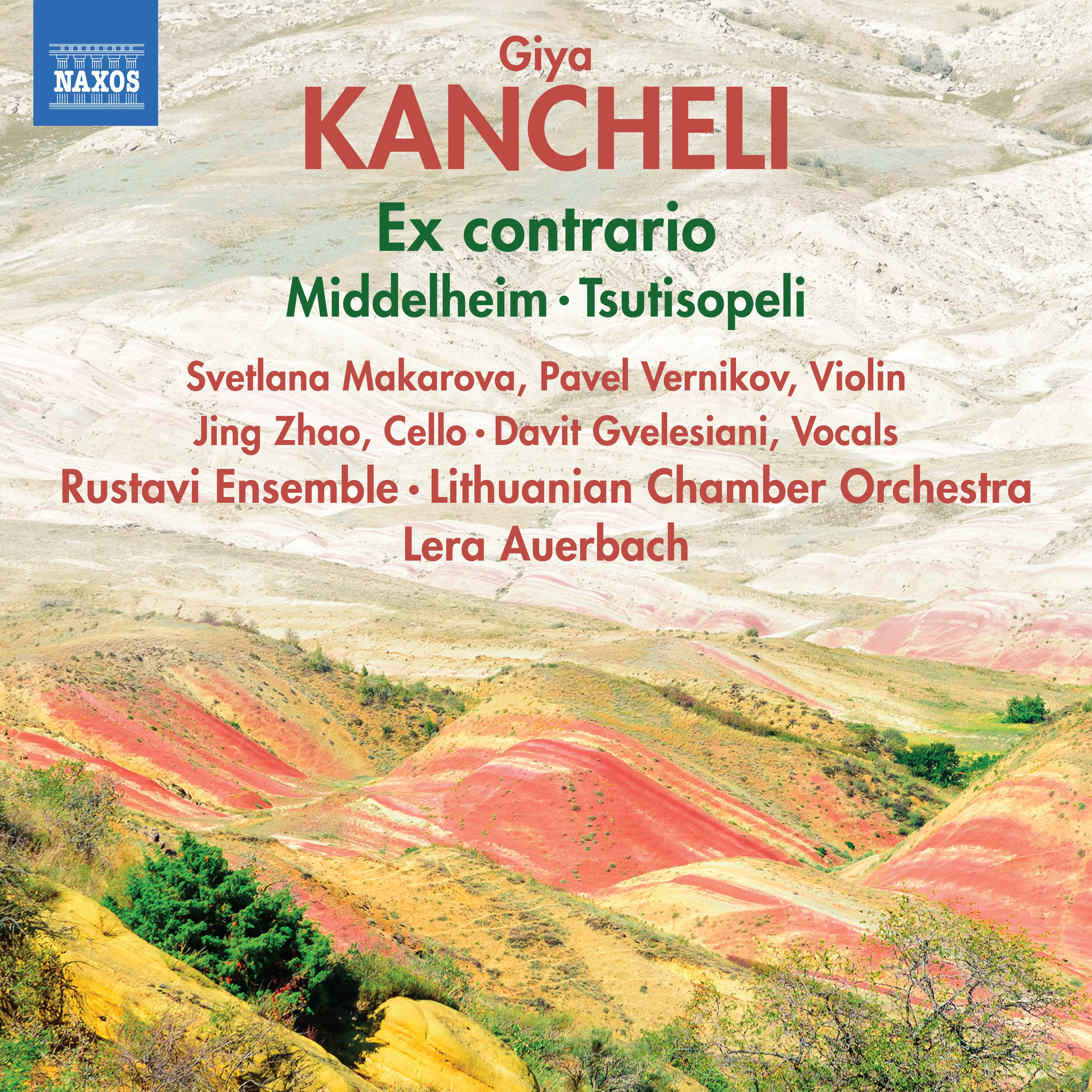Official album cover artwork for Ex contrario, Middelheim & Tsutisopeli by ანსამბლი “რუსთავი”