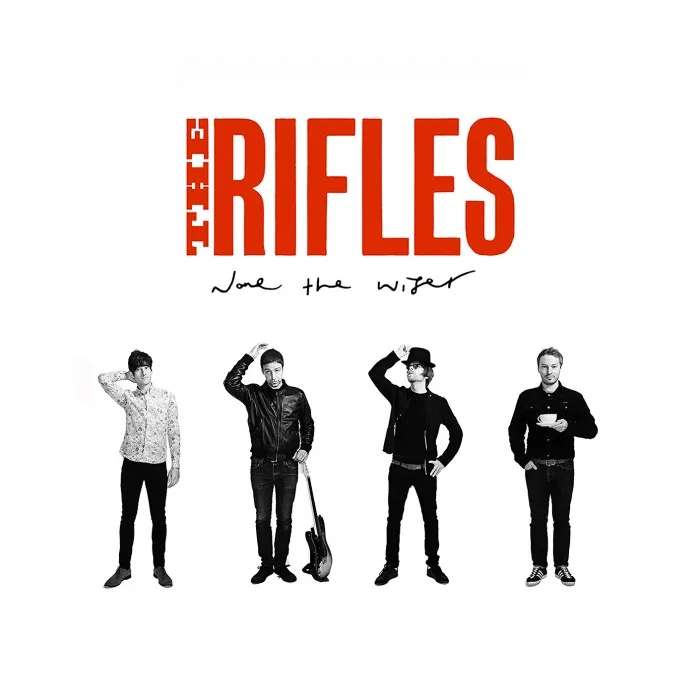 Official album cover art for the release None the Wiser by The Rifles