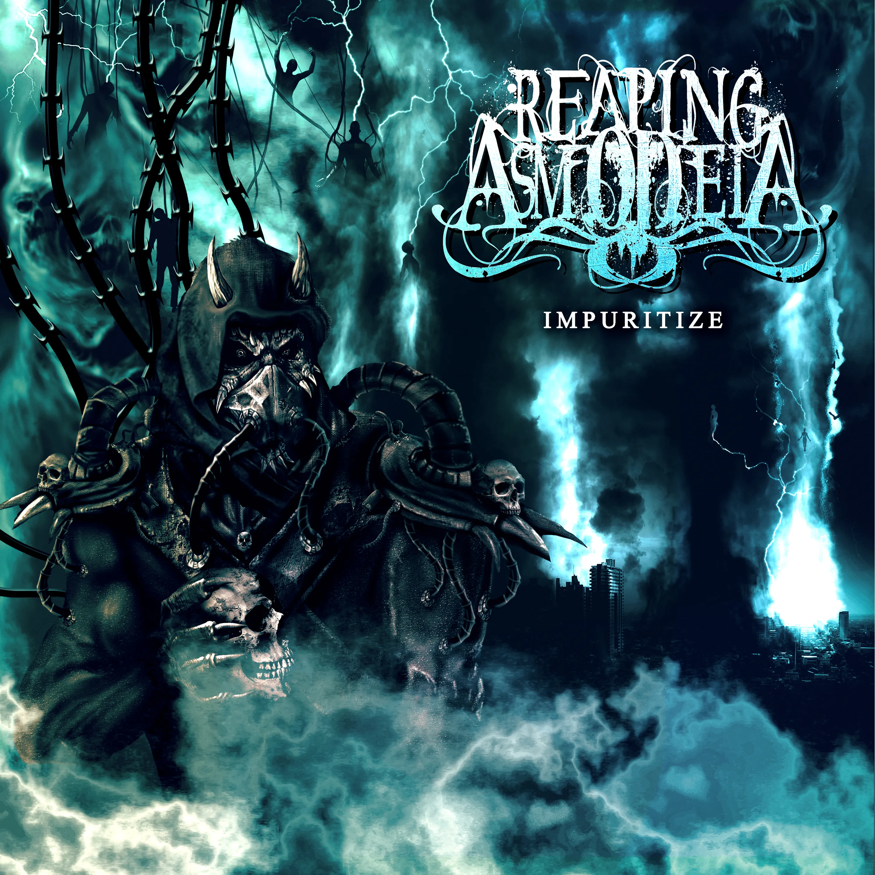 Official album cover art for the release Impuritize by Reaping Asmodeia