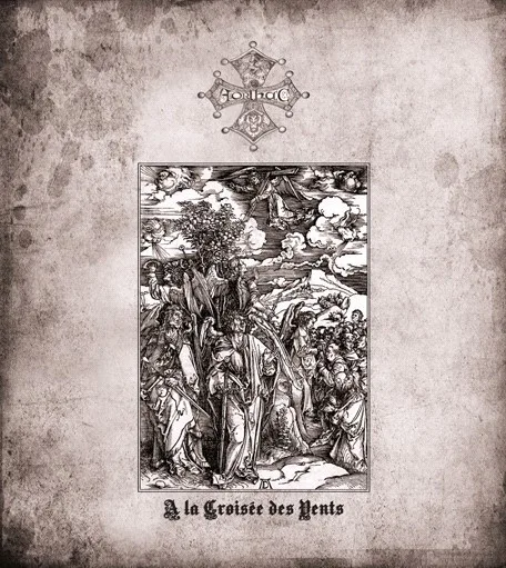 Official album cover art for the release A la croisée des vents by Aorlhac